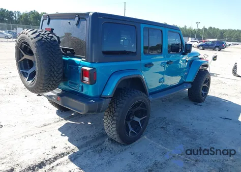 2019 Jeep Wrangler Unlimited Sahara 4X4 from USA, damaged, VIN 1C4HJXEN7KW619921